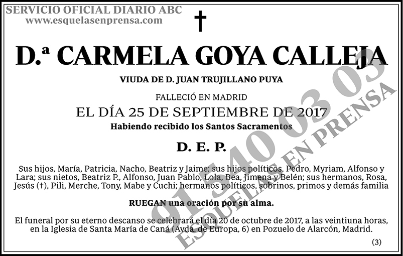 Carmela Goya Calleja